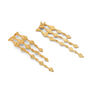 Harlequin stud drop earrings by Ruby Jack